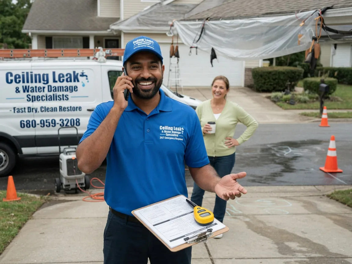 Ceiling Leak Cleanup Hammond, LA FAQs